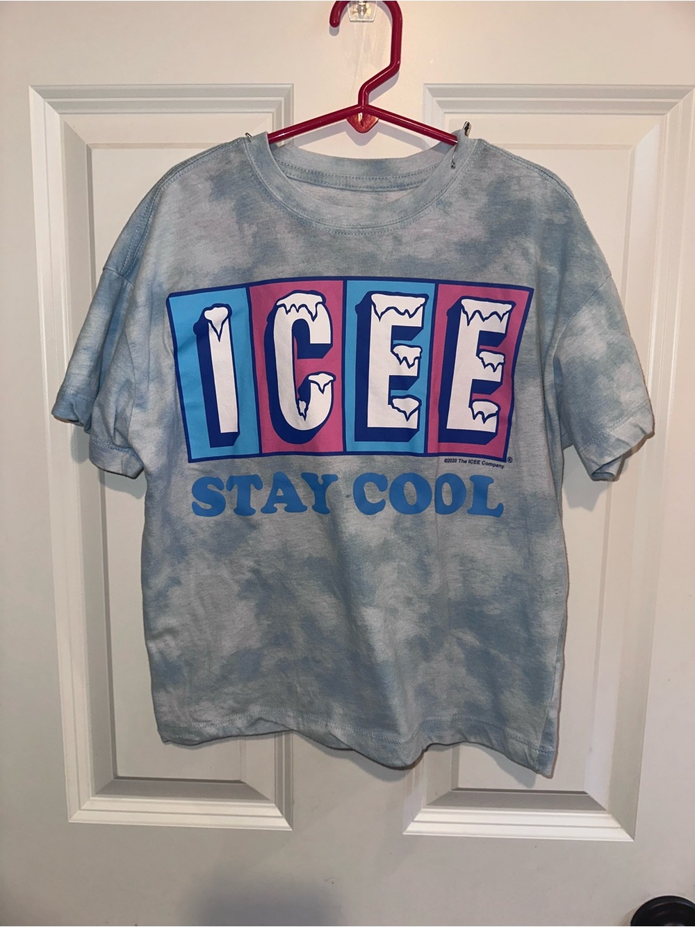 ICEE Graphic T-Shirt - Light Blue Kids Sz 12